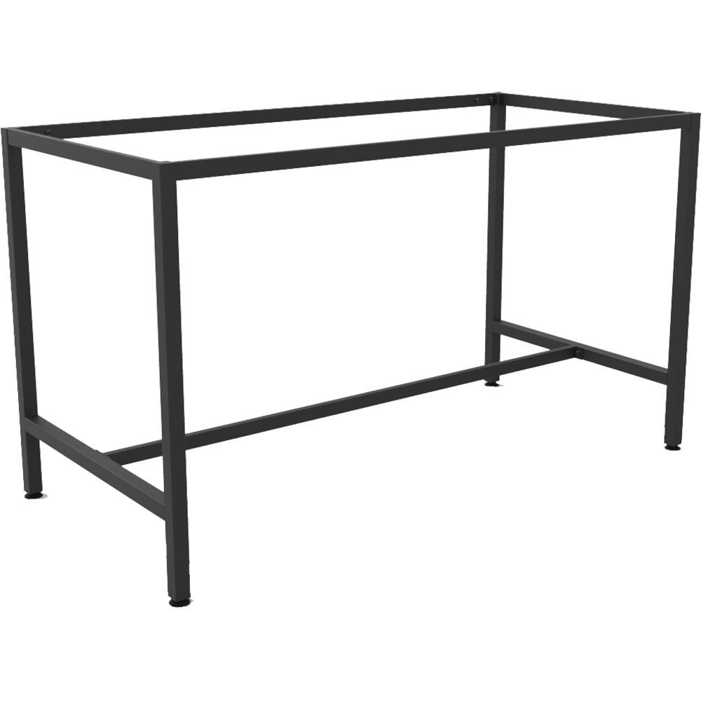 Image for RAPIDLINE HIGH BAR TABLE FRAME 1800 X 900 X 1050MM BLACK from BusinessWorld Computer & Stationery Warehouse