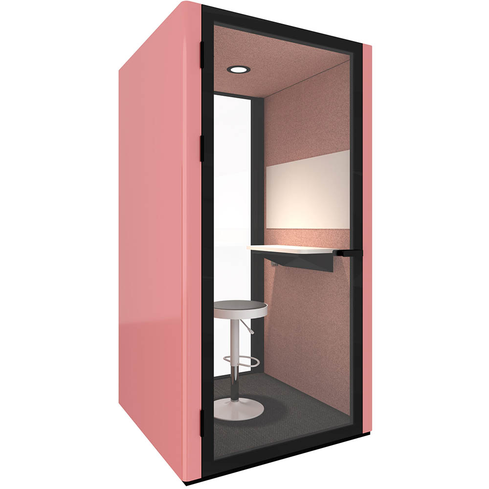 Image for RAPIDLINE B.QUIET ACOUSTIC SINGLE POD 1 PERSON CUSTOM COLOUR from Challenge Office Supplies