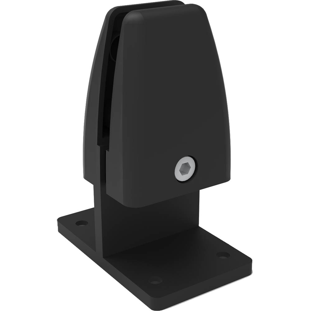 Image for RAPIDLINE ECO PANEL DESK SCREEN BACK TO BACK MOUNTED CLAMP BLACK PACK 2 from Challenge Office Supplies