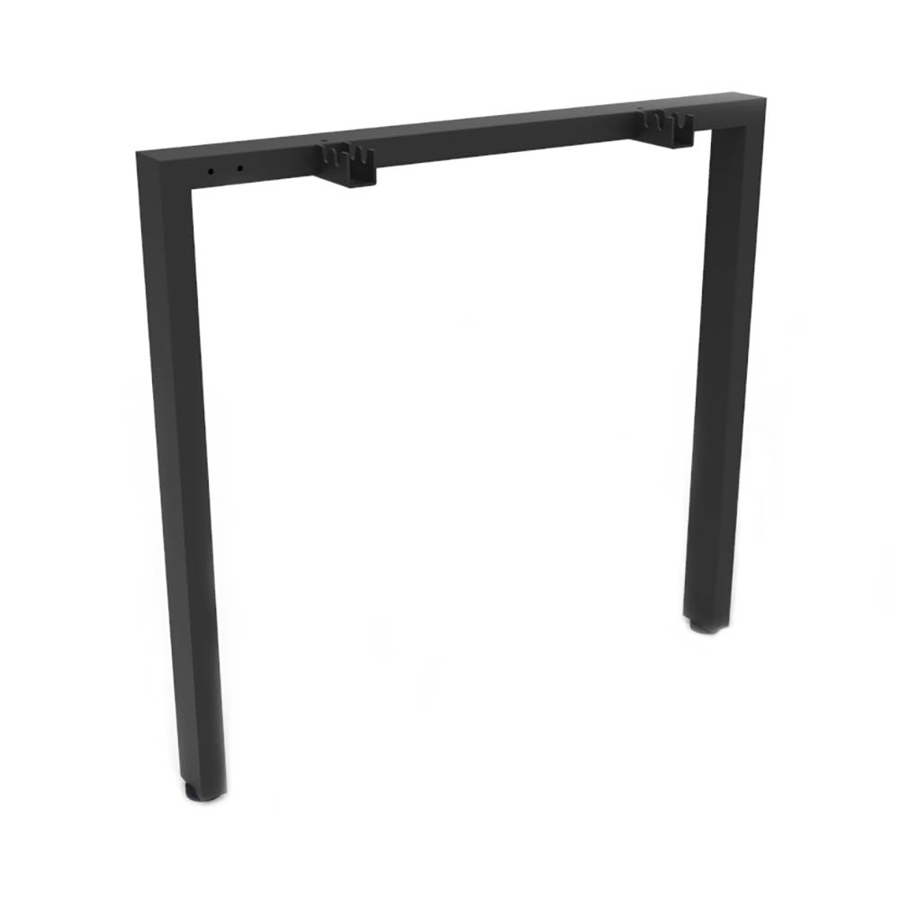Image for RAPIDLINE PROFILE LEG 750 X 120 X 695MM BLACK SET 2 from Challenge Office Supplies