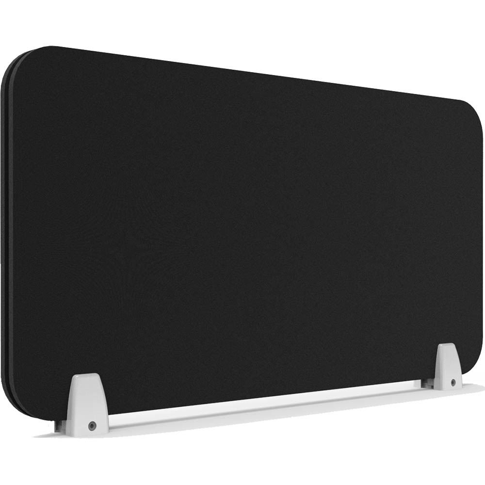Image for RAPIDLINE ECO PANEL DESK MOUNTED SCREEN 740 X 384MM BLACK from Australian Stationery Supplies