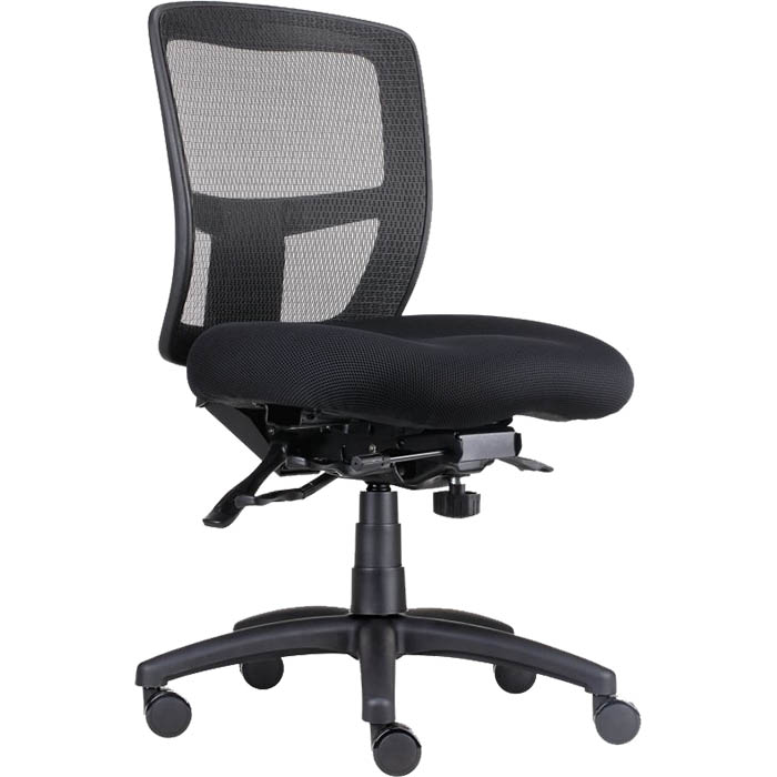 Image for RAPIDLINE ERGO TASK CHAIR MESH BACK BLACK from That Office Place PICTON