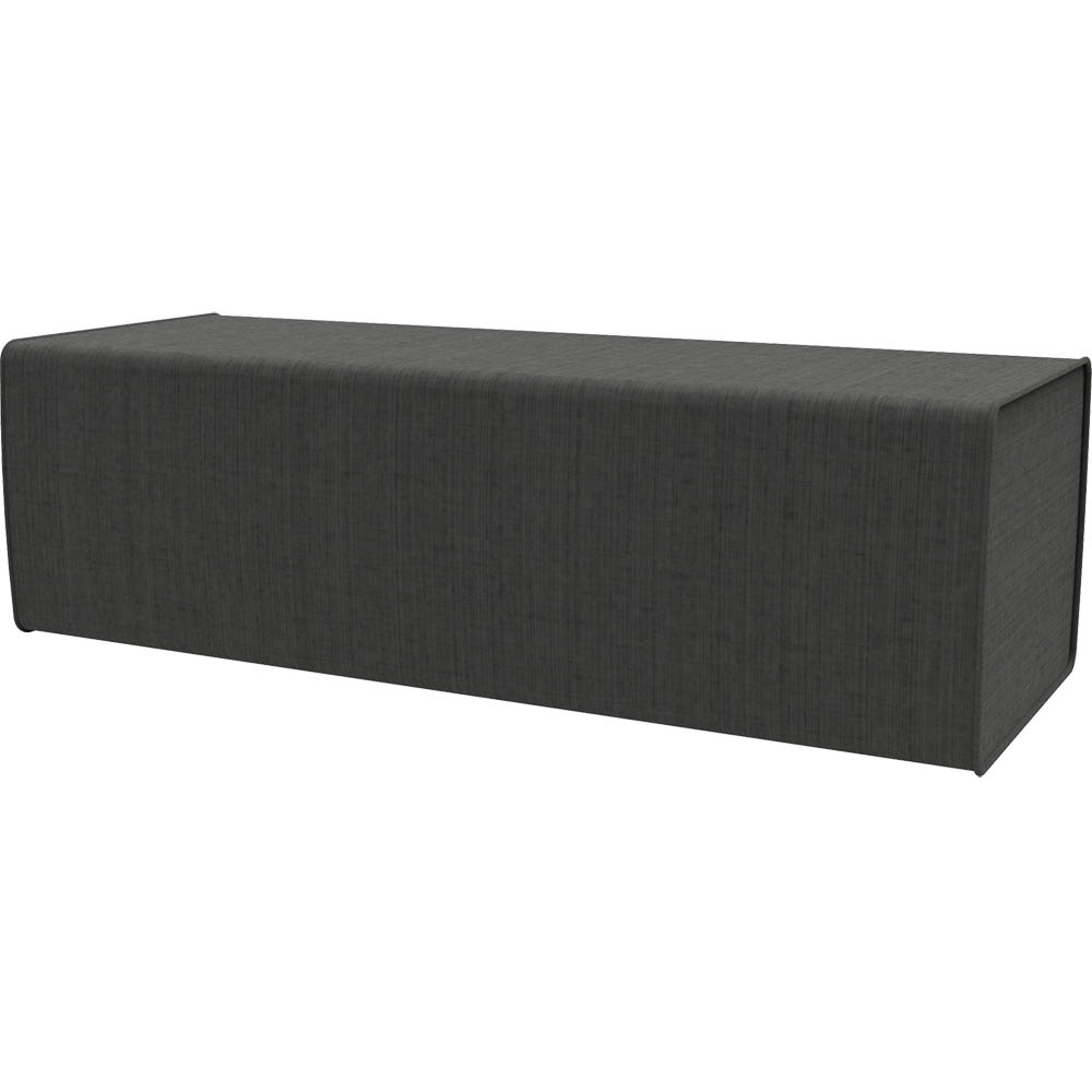 Image for RAPIDLINE FLEXI LOUNGE SINGLE BACK REST MODULE 925 X 355 X 280MM CHARCOAL ASH from BusinessWorld Computer & Stationery Warehouse