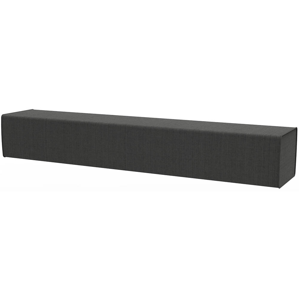Image for RAPIDLINE FLEXI LOUNGE TRIPLE BACK REST MODULE 1830 X 355 X 280MM CHARCOAL ASH from That Office Place PICTON