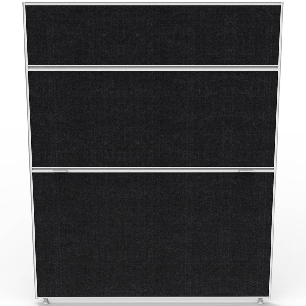 Image for RAPIDLINE SHUSH30 SCREEN 1200H X 1500W MM BLACK from Peninsula Office Supplies