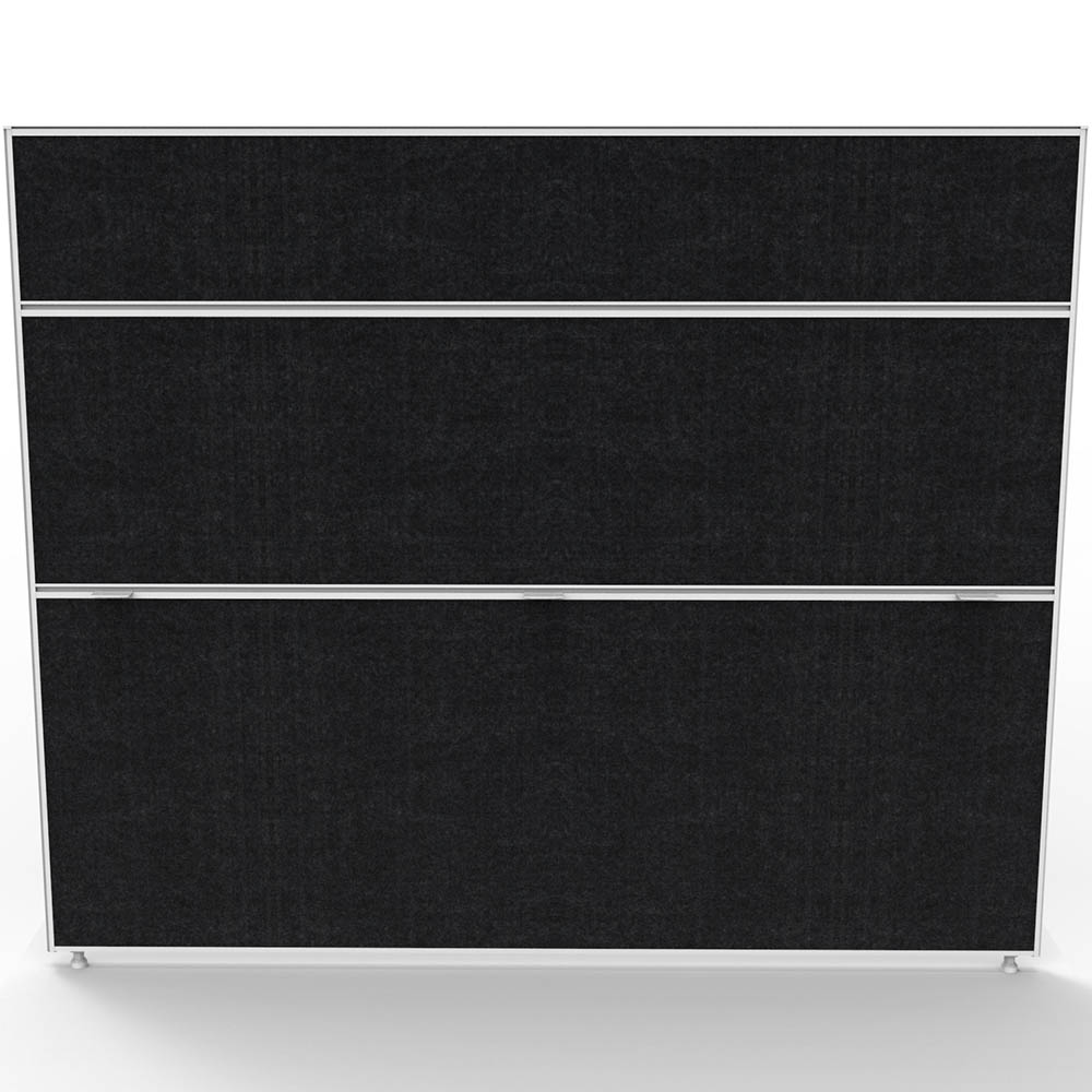 Image for RAPIDLINE SHUSH30 SCREEN 1500H X 1800W MM BLACK from Challenge Office Supplies