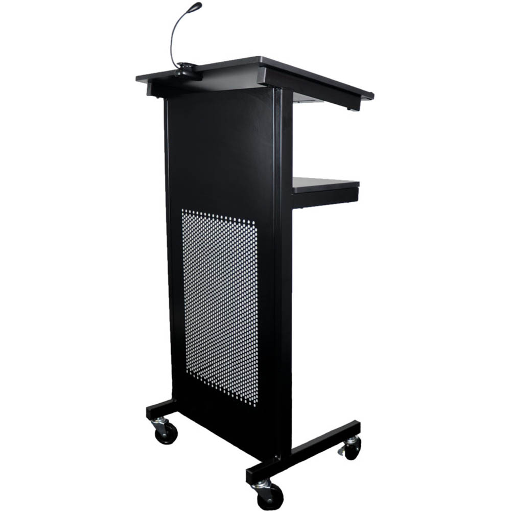 Image for RAPIDLINE HEAVY DUTY LECTERN BLACK from Mercury Business Supplies