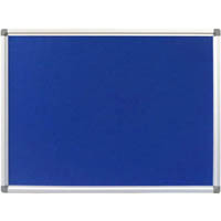 rapidline standard pinboard 1200 x 1200 x 15mm blue