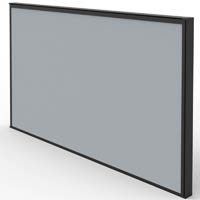 rapidline shush30 screen 495h x 750w mm grey