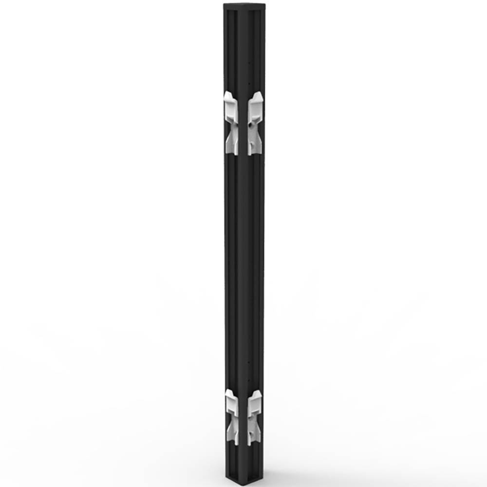 Image for RAPIDLINE SHUSH30 SCREEN DESK MOUNT JOINING POLE 495MM BLACK from That Office Place PICTON