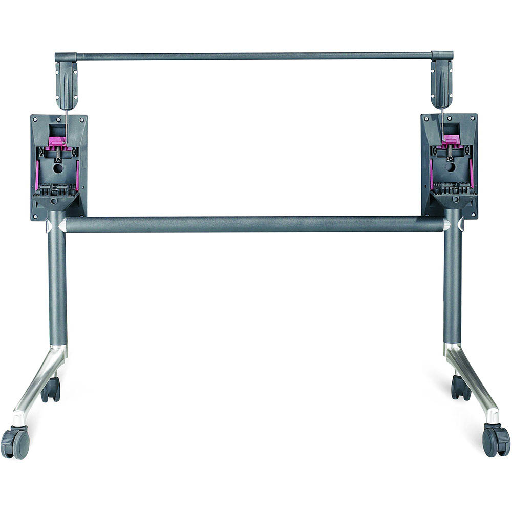 Image for RAPIDLINE TYPHOON FLIP TOP TABLE FRAME 1500 X 750MM BLACK from Mitronics Corporation