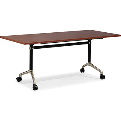 Image for RAPIDLINE TYPHOON FLIP TOP TABLE 1500 X 750 X 750MM CHERRY from That Office Place PICTON