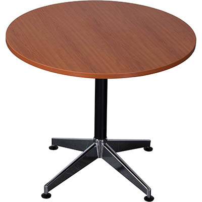 Image for RAPIDLINE TYPHOON ROUND TABLE 1200 X 750MM CHERRY from Clipboard Stationers & Art Supplies