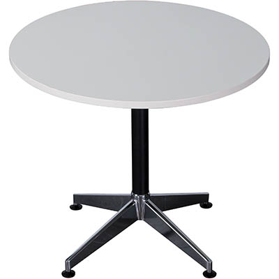 Image for RAPIDLINE TYPHOON ROUND TABLE 1200 X 750MM WHITE from Challenge Office Supplies