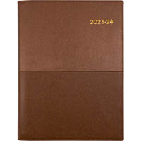collins vanessa fy145.v90 financial year diary day to page a4 tan