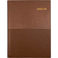 collins vanessa fy385.v90 financial year diary week to view a5 tan