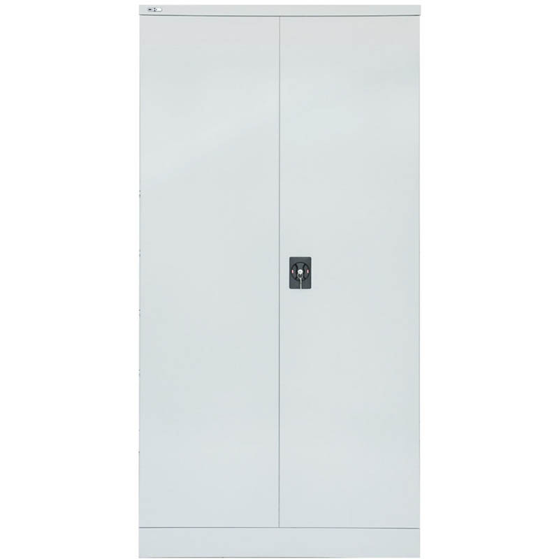 Image for GO STEEL STATIONERY CUPBOARD 4 SHELVES 2000 X 910 X 450MM SILVER GREY from Office Heaven