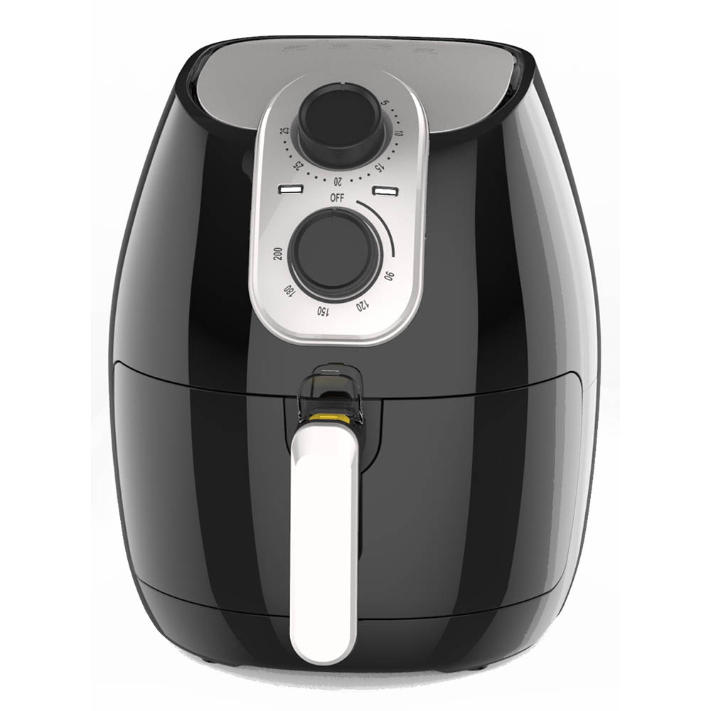 heller air fryer 4l black