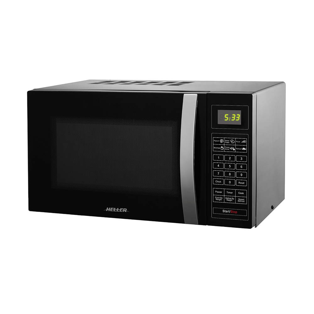 Image for HELLER DIGITAL MICROWAVE 25 LITRE BLACK from Clipboard Stationers & Art Supplies