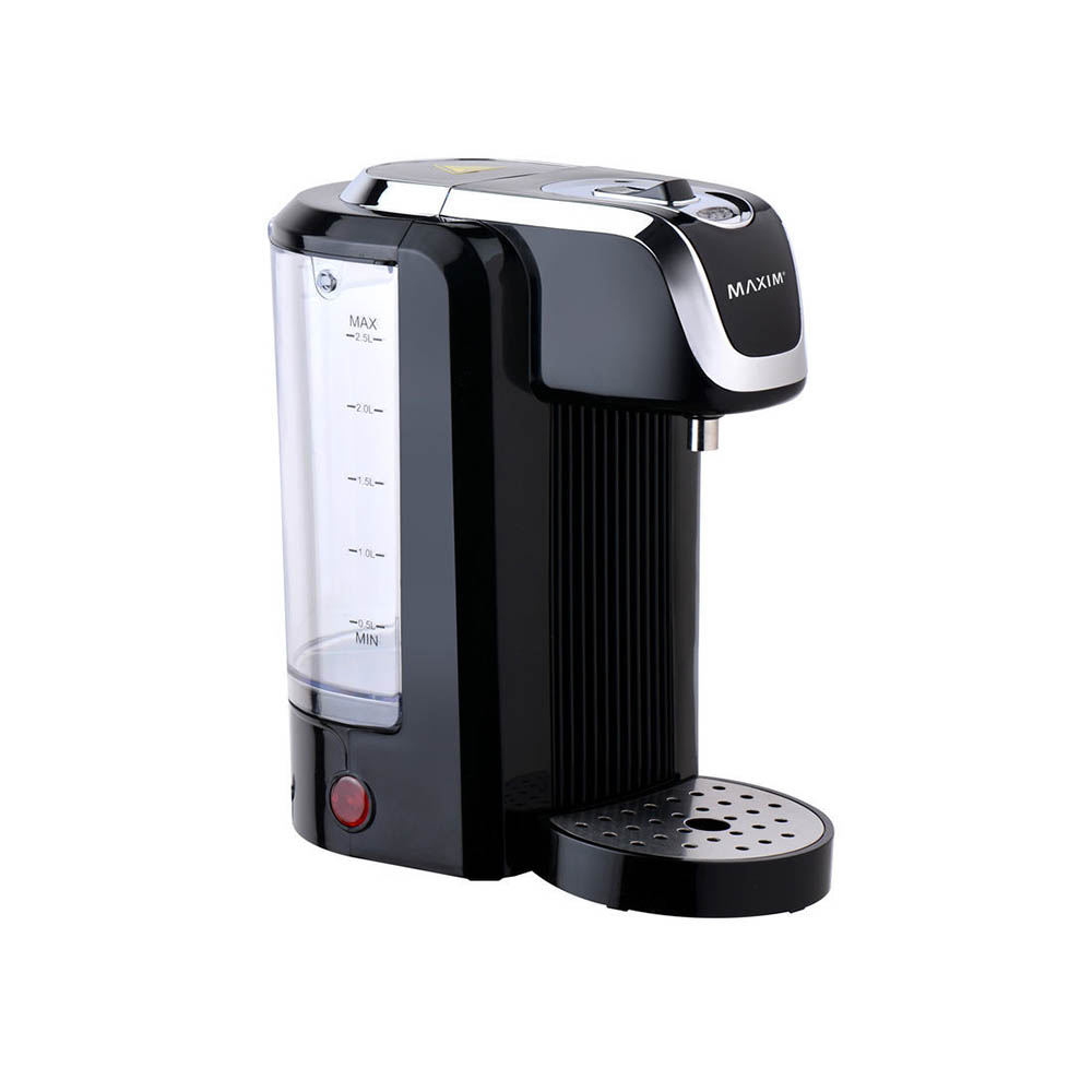 Image for MAXIM KITCHEN PRO HOT WATER DISPENSER 2.5 LITRES BLACK from BusinessWorld Computer & Stationery Warehouse