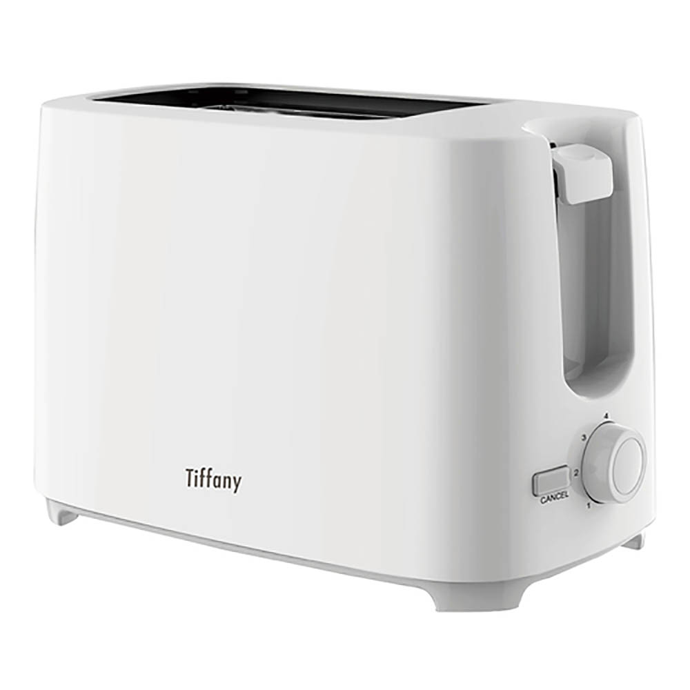 Image for TIFFANY TOASTER 2 SLICE WHITE from York Stationers