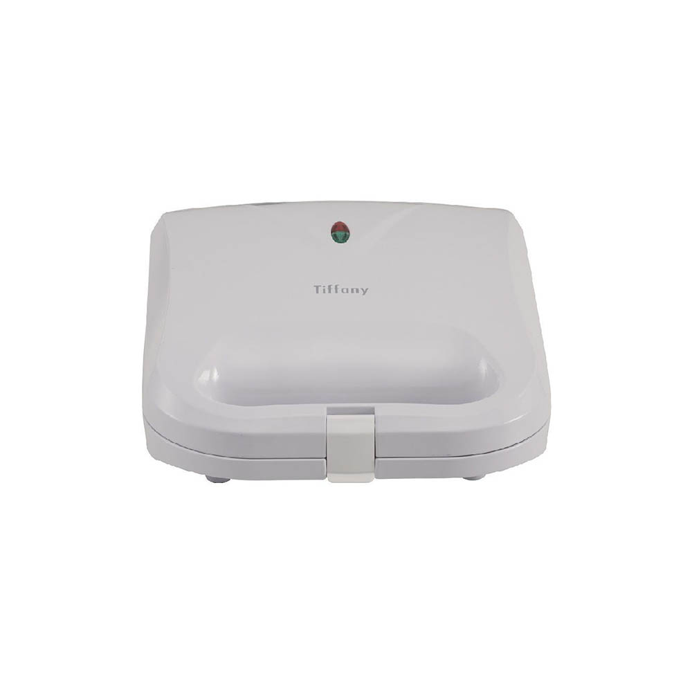 Image for TIFFANY ELECTRIC SANDWICH MAKER NON-STICK 4 SLICE WHITE from BusinessWorld Computer & Stationery Warehouse