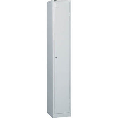 Image for GO STEEL LOCKER 1 DOOR 305 X 455 X 1830MM WHITE CHINA from Challenge Office Supplies