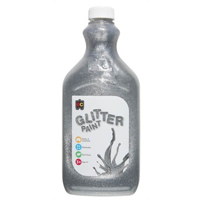 Image for EDUCATIONAL COLOURS GLITTER PAINT 2 LITRE SILVER from Memo Office and Art
