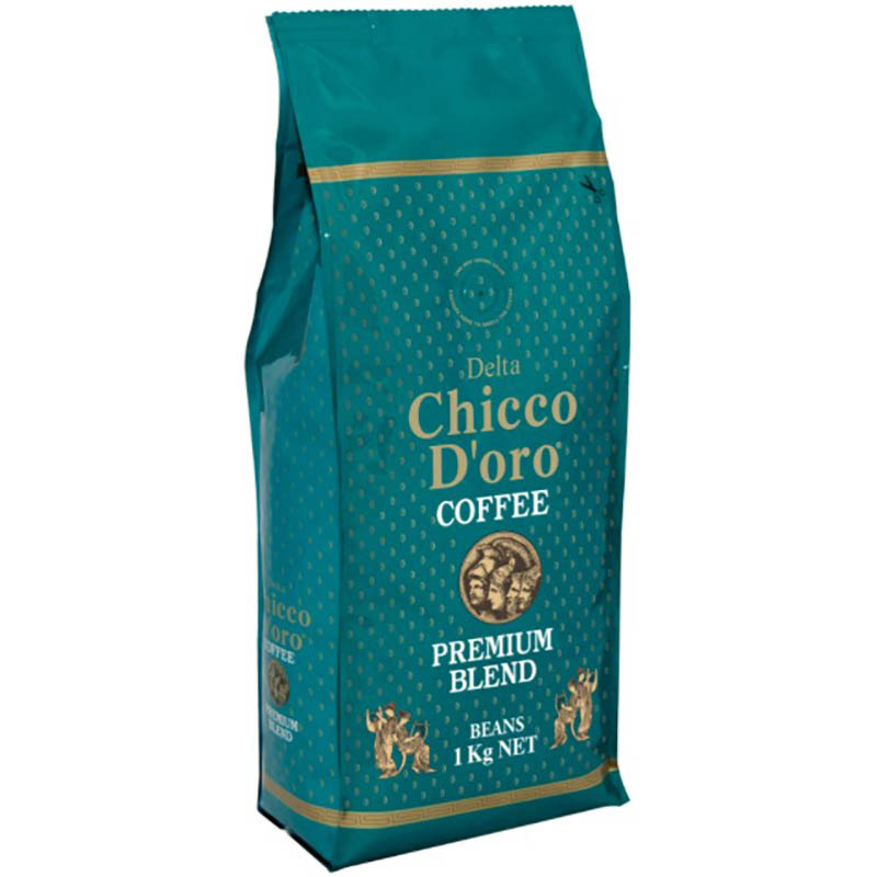 Image for VITTORIA CHICCO DORO DELTA COFFEE BEANS 1KG BAG from Clipboard Stationers & Art Supplies