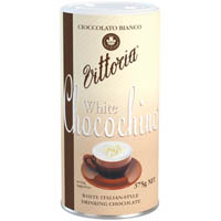 vittoria chocochino white drinking chocolate 375g