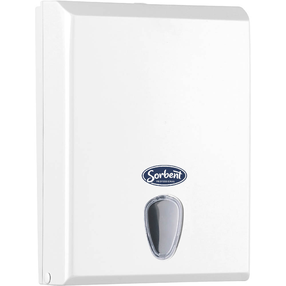 Image for SORBENT PROFESSIONAL COMPACT HAND TOWEL DISPENSER WHITE from Challenge Office Supplies