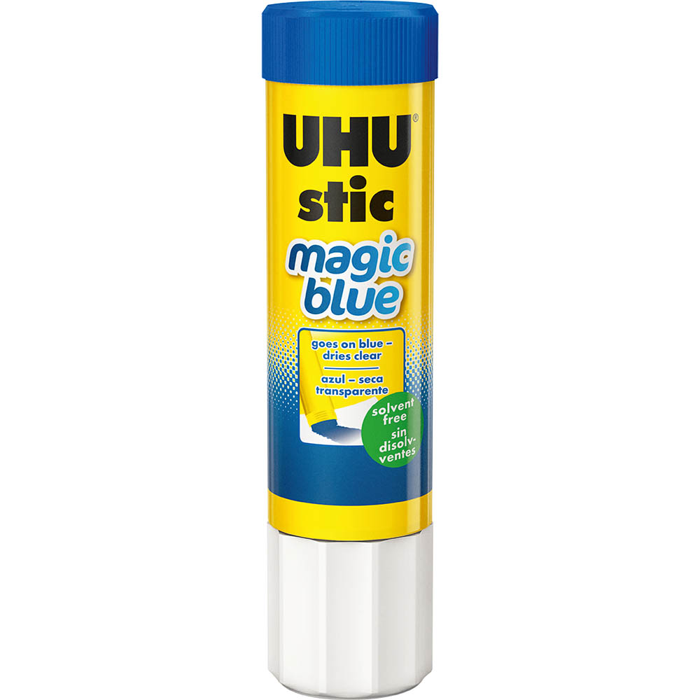 Image for UHU GLUE STICK MAGIC BLUE 21G from Challenge Office Supplies