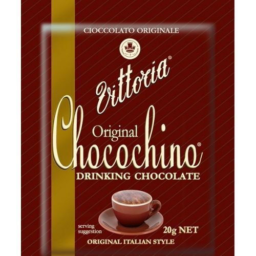 Image for VITTORIA CHOCOCHINO ORIGINAL DRINKING CHOCOLATE SACHETS 20G PACK 100 from Office Heaven
