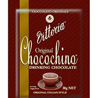 vittoria chocochino original drinking chocolate sachets 20g pack 100