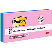 post-it r330-rp-6ap pop-up notes 76 x 76mm recycled sweet sprinkles pack 6
