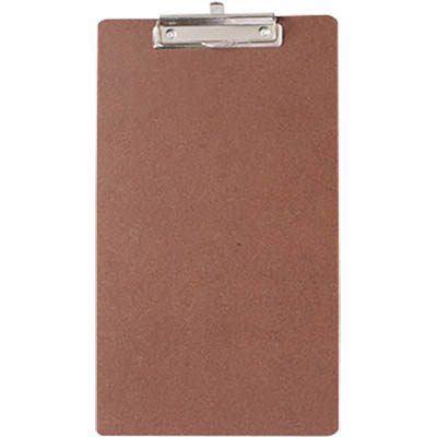 Image for GNS CLIPBOARD MASONITE WIRE CLIP FOOLSCAP from BusinessWorld Computer & Stationery Warehouse