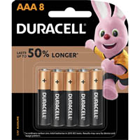 duracell coppertop alkaline aaa battery pack 8