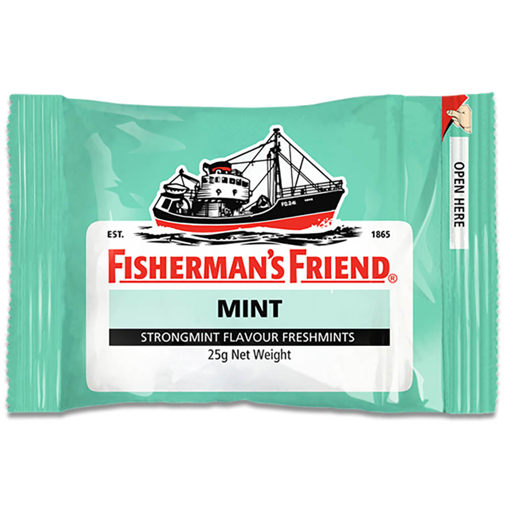 Image for FISHERMANS FRIEND SUPER STRONG MINT 25G from York Stationers