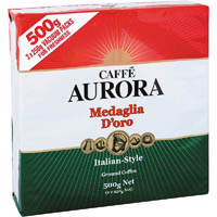 vittoria aurora italian style ground coffee 500g