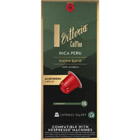 vittoria nespresso compatible coffee capsule inca peru pack 10