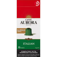 vittoria nespresso compatible coffee capsule italian pack 10