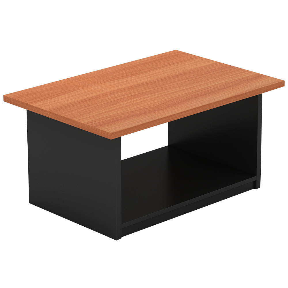 Image for OM COFFEE TABLE 900 X 600 X 450MM CHERRY/CHARCOAL from Challenge Office Supplies