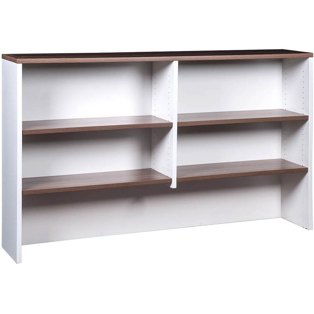 Image for OM PREMIER OVERHEAD HUTCH 1800 X 325 X 1080MM CASNAN/WHITE from That Office Place PICTON