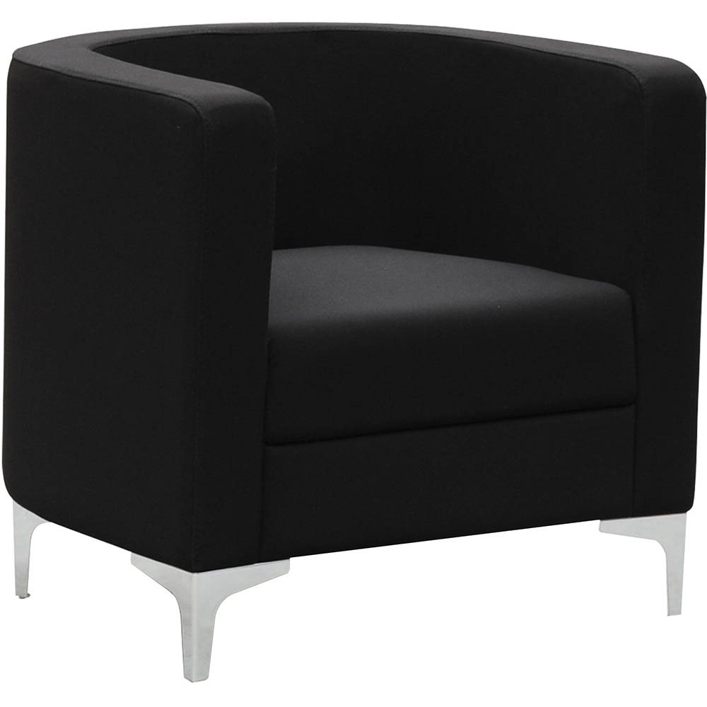 Image for MIKO SINGLE SEATER SOFA CHAIR BLACK from Office Express