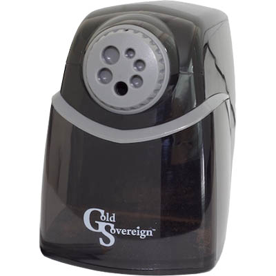 Image for GOLD SOVEREIGN ELECTRIC PENCIL SHARPENER MULTI-HOLE from Mitronics Corporation