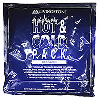 livingstone hot and cold pack 670g 250 x 250mm clear