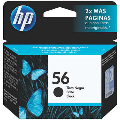 Image for HP C6656AA 56 INK CARTRIDGE BLACK from Mitronics Corporation