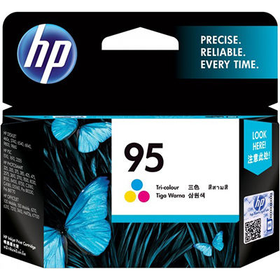 Image for HP C8766WA 95 INK CARTRIDGE VALUE PACK CYAN/MAGENTA/YELLOW from Office Heaven