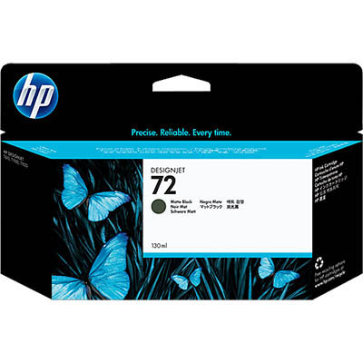 Image for HP 3WX06A 72 INK CARTRIDGE MATTE BLACK from Olympia Office Products