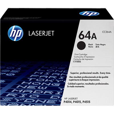 Image for HP CC364A 64A TONER CARTRIDGE BLACK from Office Heaven